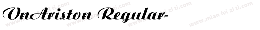VnAriston Regular字体转换